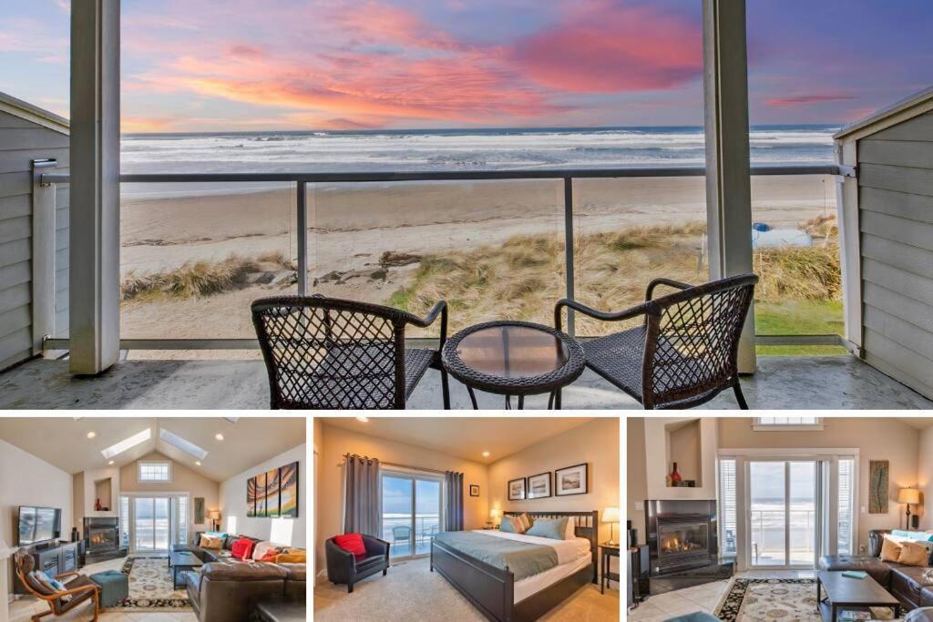 Rockaway Beach Vibes,Waterfront Oceanfront Rockaway Beach House Near Downtown,Wifi, Washer Dryer Buitenkant foto